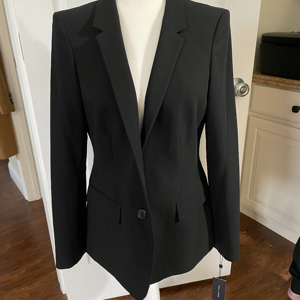 NWT Tommy HIlfiger 1 button black blazer